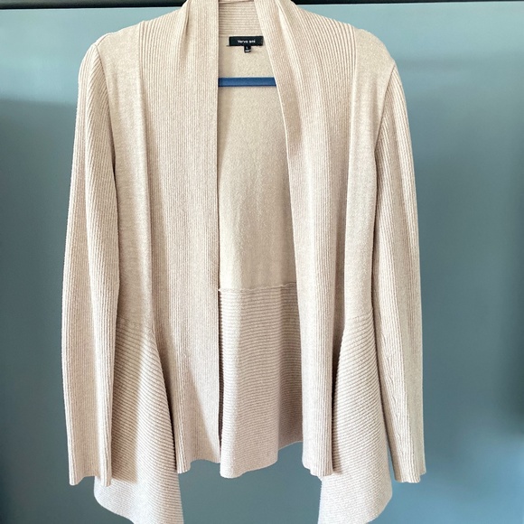 verve ami open front cardigan